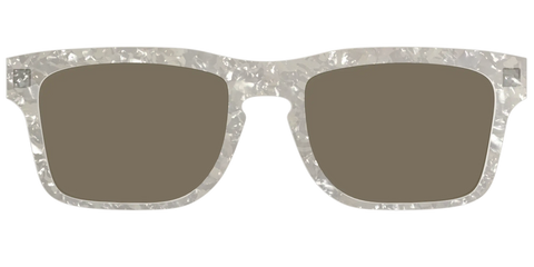 The Polarized White Quartz Pearl Sun Top