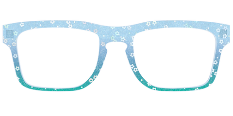 The Sky Blue Crystal with Daisy Glitter