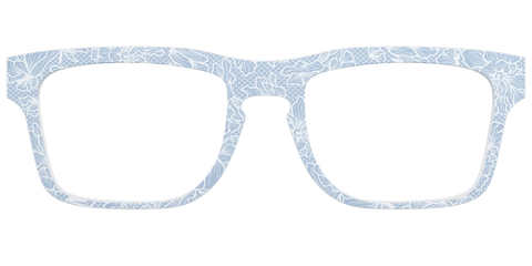 The Something Blue Floral Lace