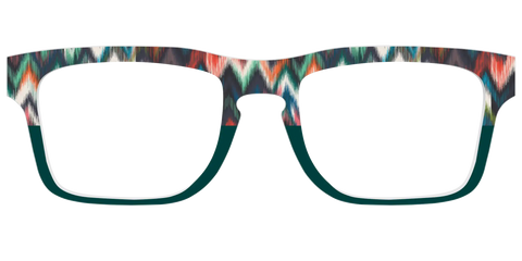 The Teal Ikat Split