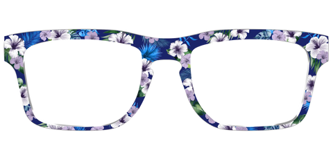The Tropical Blue Blossoms