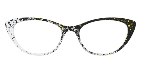 The Black & White Splatter
