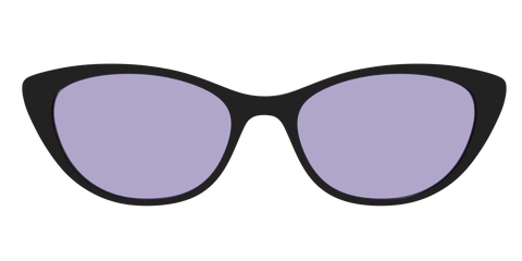 The Black With Celestial Purple Lens