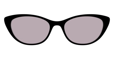 The Black with Gray Gaming Lens