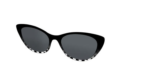 The Polarized Checkerboard Fade Sun Top