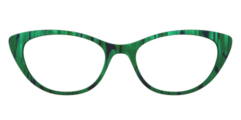The Emerald Moire Stripes