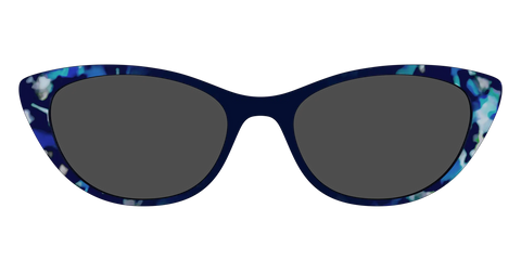 The Polarized Indigo Tortoise Sun Top