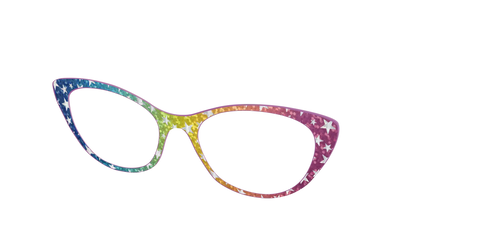 The Iridescent Rainbow Stars