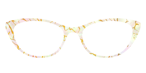 The Opalescent Pearl with Gold Streaks