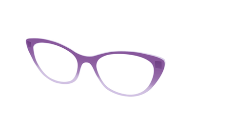 The Plum to Lilac Gradient Crystal