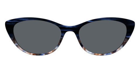 The Polarized Blue Horn Tortoise Sun Top