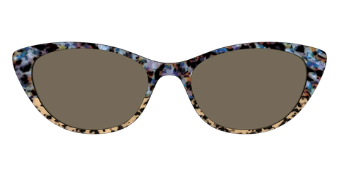 The Polarized Oasis Tortoise Split Sun Top