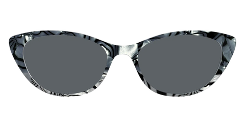 The Polarized Zebra Pearl Split Sun Top