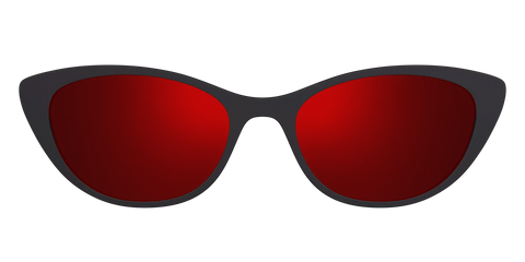 The Polarized Red Reflective Sun Top