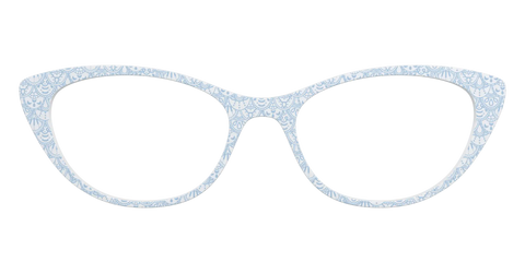 The Something Blue Scallop Lace