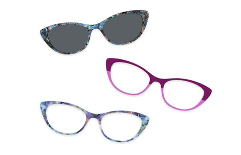 The Violet Wildflower Pairing Set
