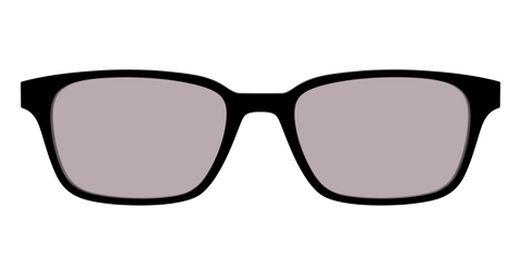The Black with Gray Gaming Lens
