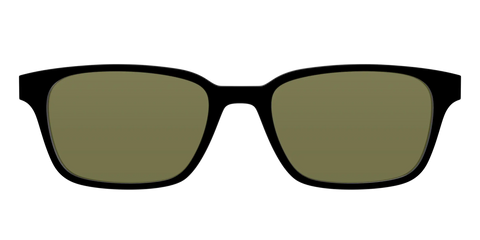 The Black with Green Racquet Sport Lens