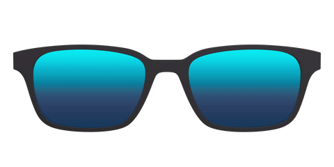 The Polarized Blue Reflective Sun Top