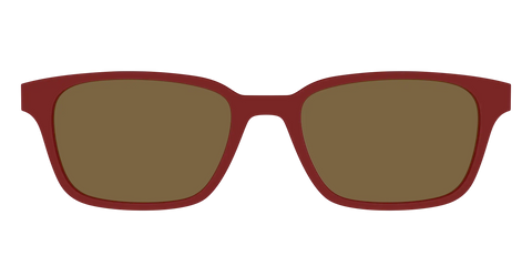 The Polarized Burgundy Sun Top
