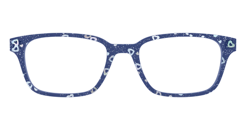 The Denim Heart Glitter Crystal