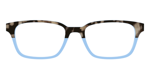 The Denim Tortoise Crystal Split