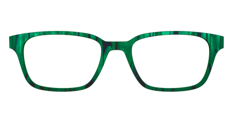The Emerald Moire Stripes