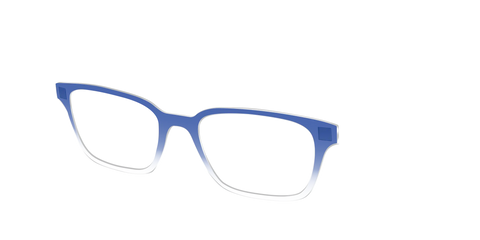 The Indigo Gradient Crystal