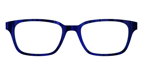 The Indigo Moire Stripes