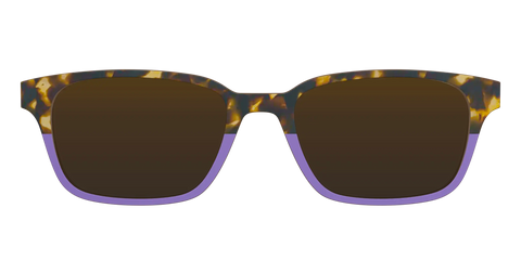 The Polarized Lavender Tortoise Split Sun Top