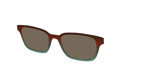 The Polarized Mahogany to Juniper Woodgrain Sun Top