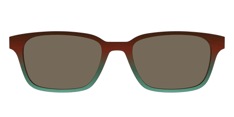 The Polarized Mahogany to Juniper Woodgrain Sun Top