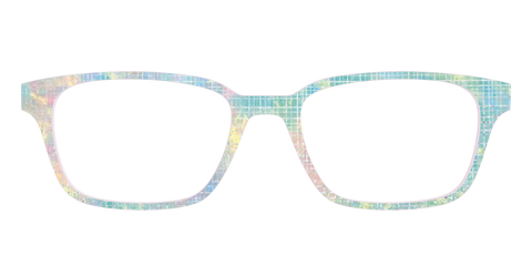 The Pastel Gradient with Holographic Hatching