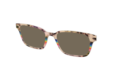 The Polarized Prism Split Tortoise Sun Top