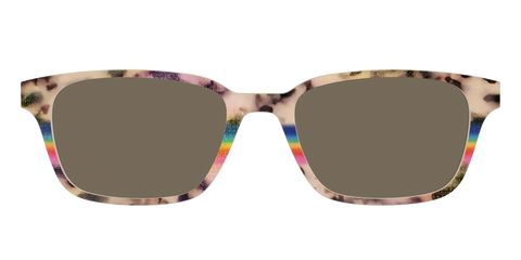 The Polarized Prism Split Tortoise Sun Top