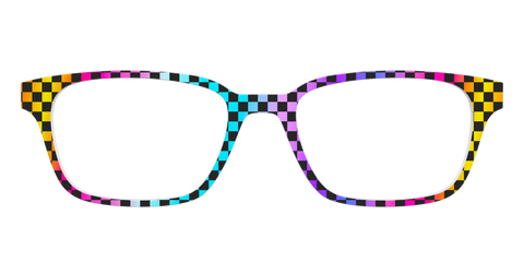 The Rainbow Checkerboard
