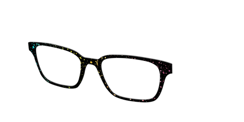 The Rainbow Foil Splatter