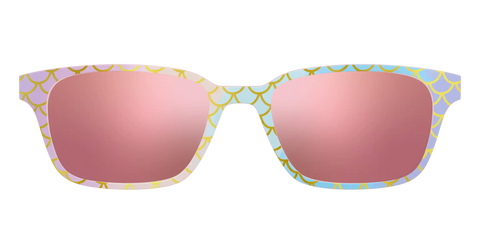 The Polarized Rainbow Mermaid Sun Top