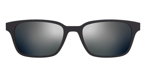 The Polarized Silver Reflective Sun Top