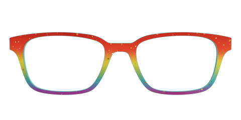 The Spectrum Gradient with Gold Flakes