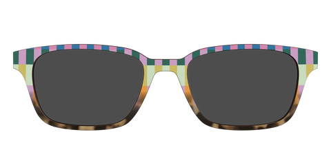 The Polarized Summer Stripes Tortoise Sun Top