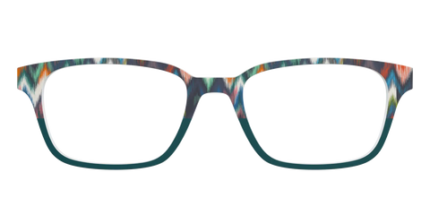 The Teal Ikat Split
