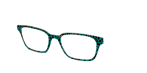 The Teal Leopard