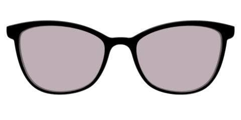The Black with Gray Gaming Lens