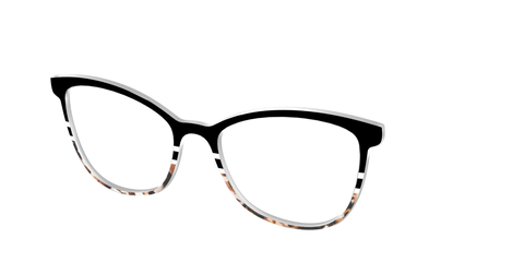 The Chic Tortoise Crystal Split