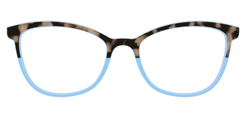 The Denim Tortoise Crystal Split