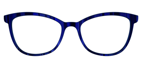 The Indigo Moire Stripes