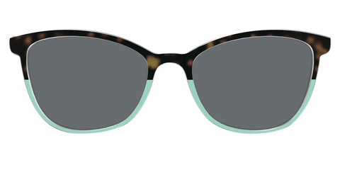 The Polarized Matcha Split Sun Top