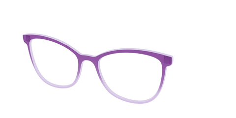The Plum to Lilac Gradient Crystal