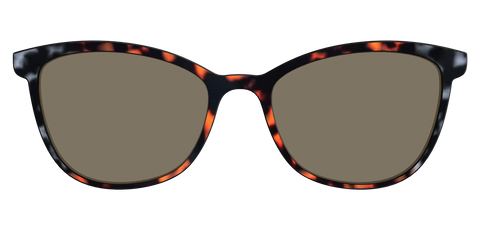 The Polarized Gray & Amber Tortoise Sun Top